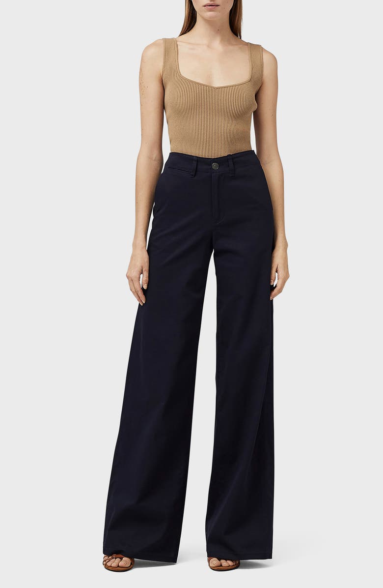 rag & bone Asher Rib Tank, Alternate, color, Light Brown