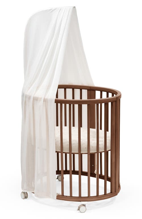 Shop Stokke Sleepi™ V3 Mini Fitted Sheet In Ecru