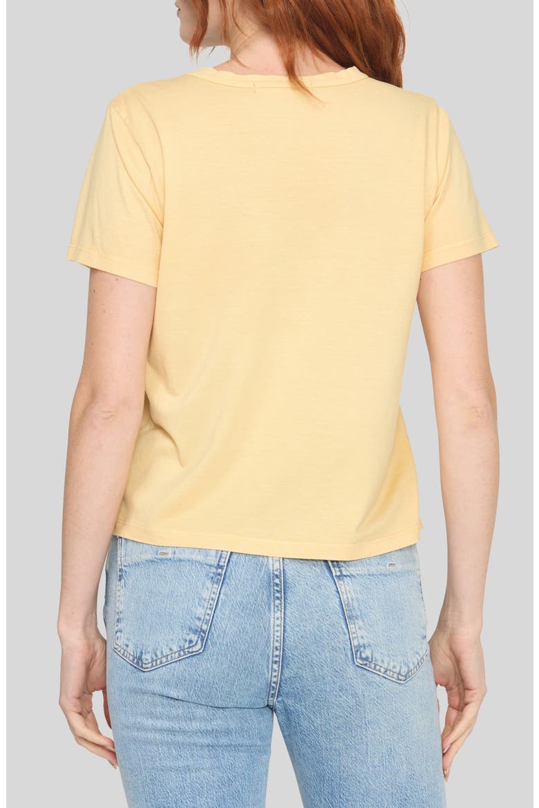 Baker Crewneck T-Shirt, Alternate, color, SAHARA SUN