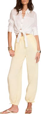 MINT VELVET Linen Balloon Trousers