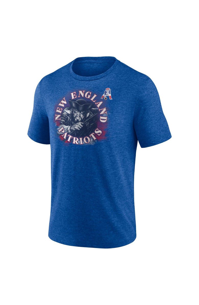FANATICS Men's Fanatics Branded Heathered Royal New England Patriots Sporting Chance T-Shirt, Alternate, color, 