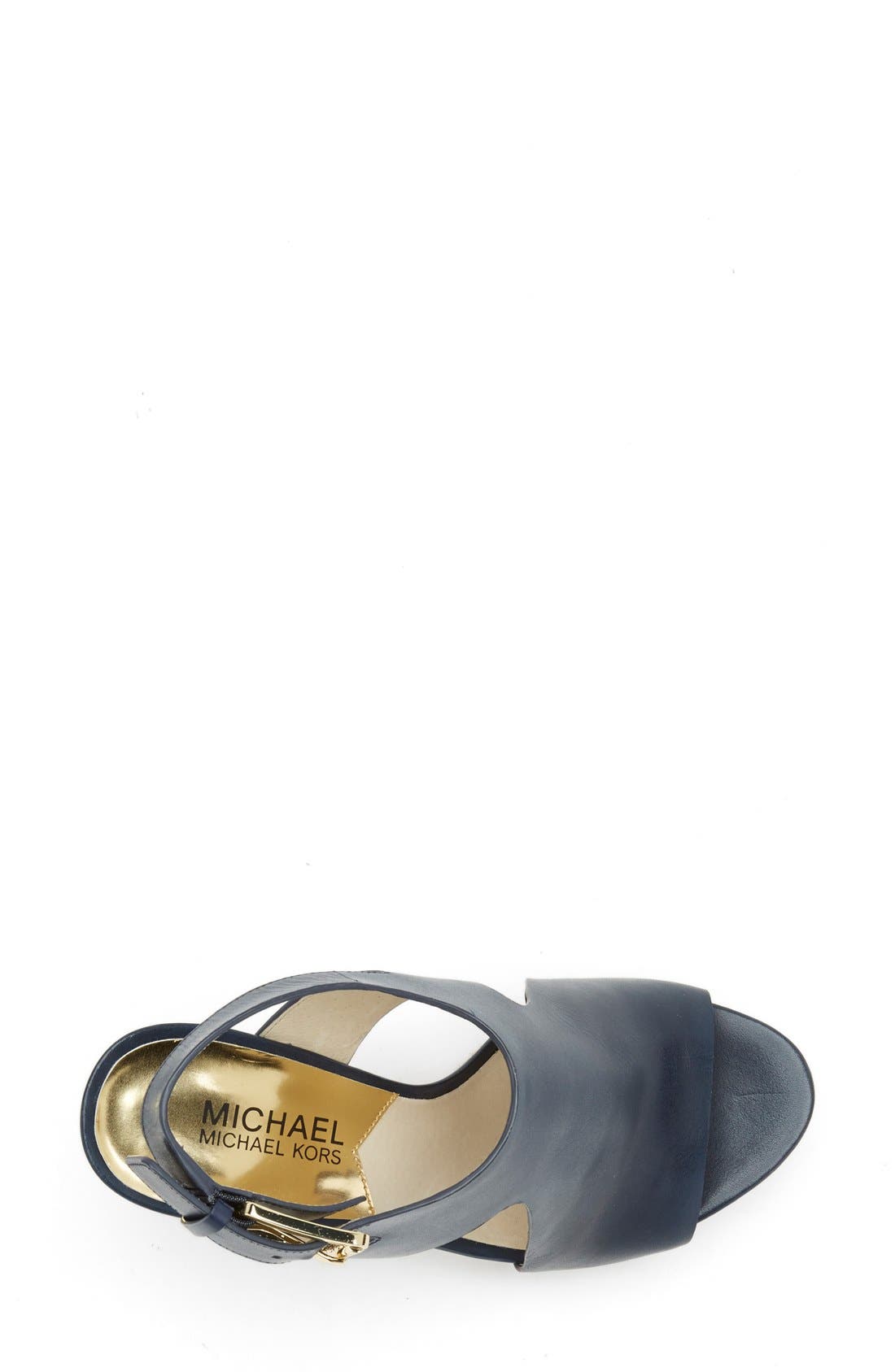 'Josephine' Wedge, Alternate, color, NAVY