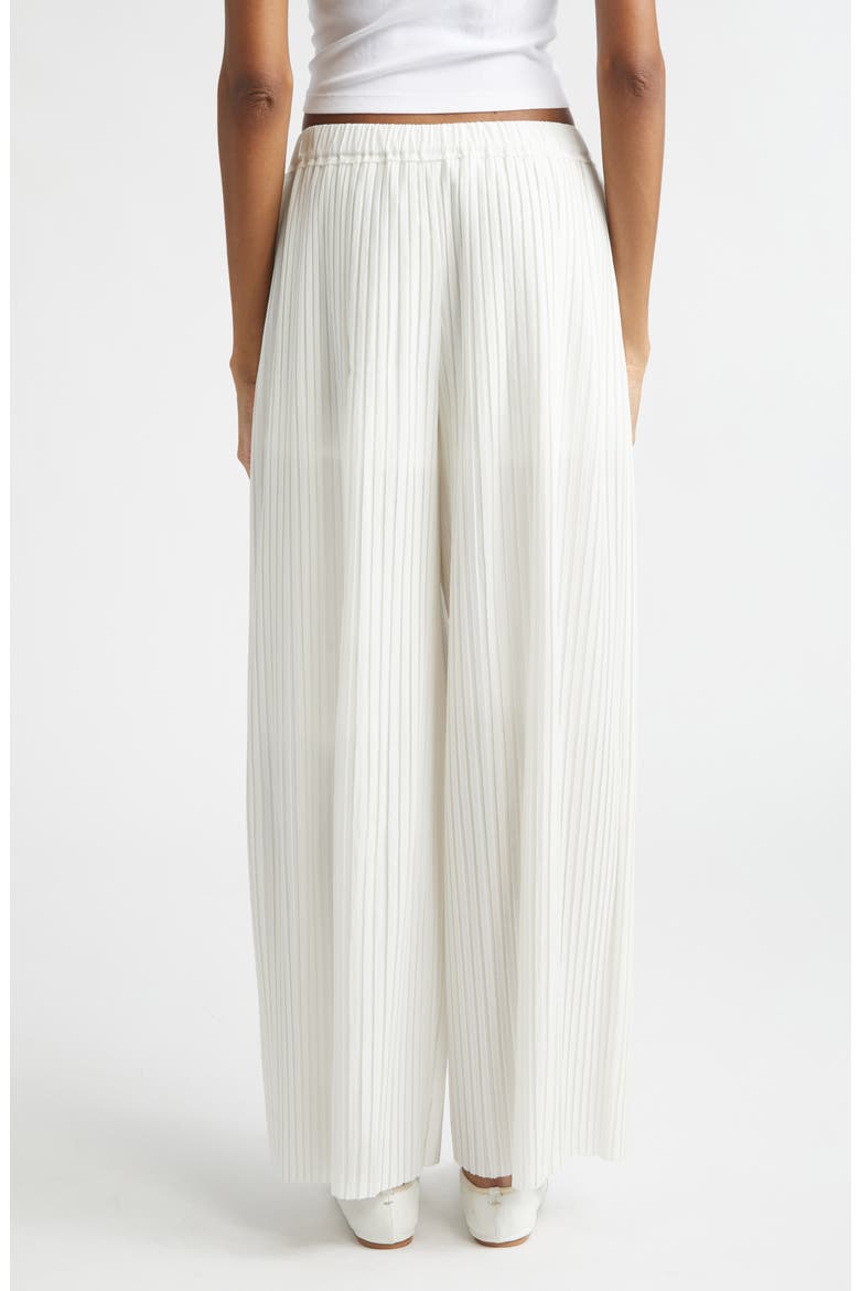 Pleated Straight Leg Pants, Alternate, color, IVORY