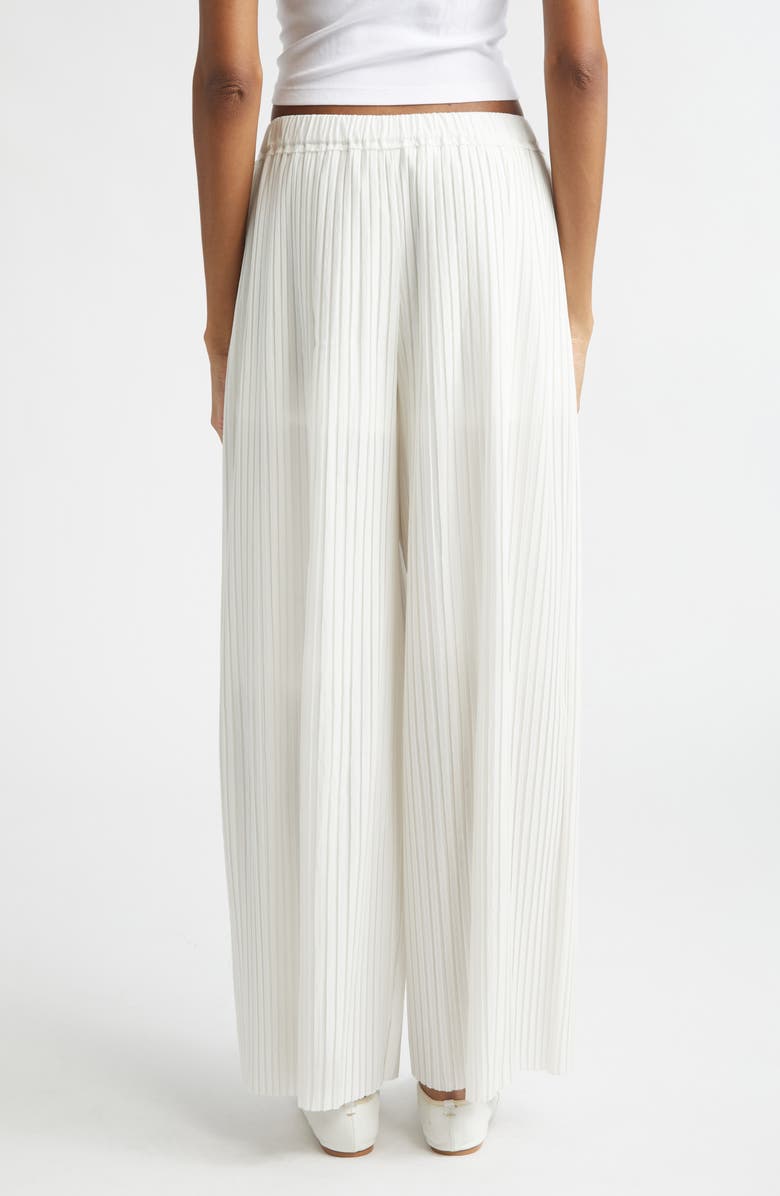 EENK Pleated Straight Leg Pants, Alternate, color, Ivory