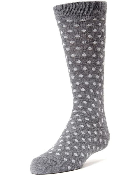 Polka Dot Dress Socks (Big Kid)