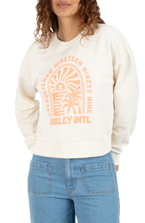 Fragment Boxy Graphic Sweatshirt