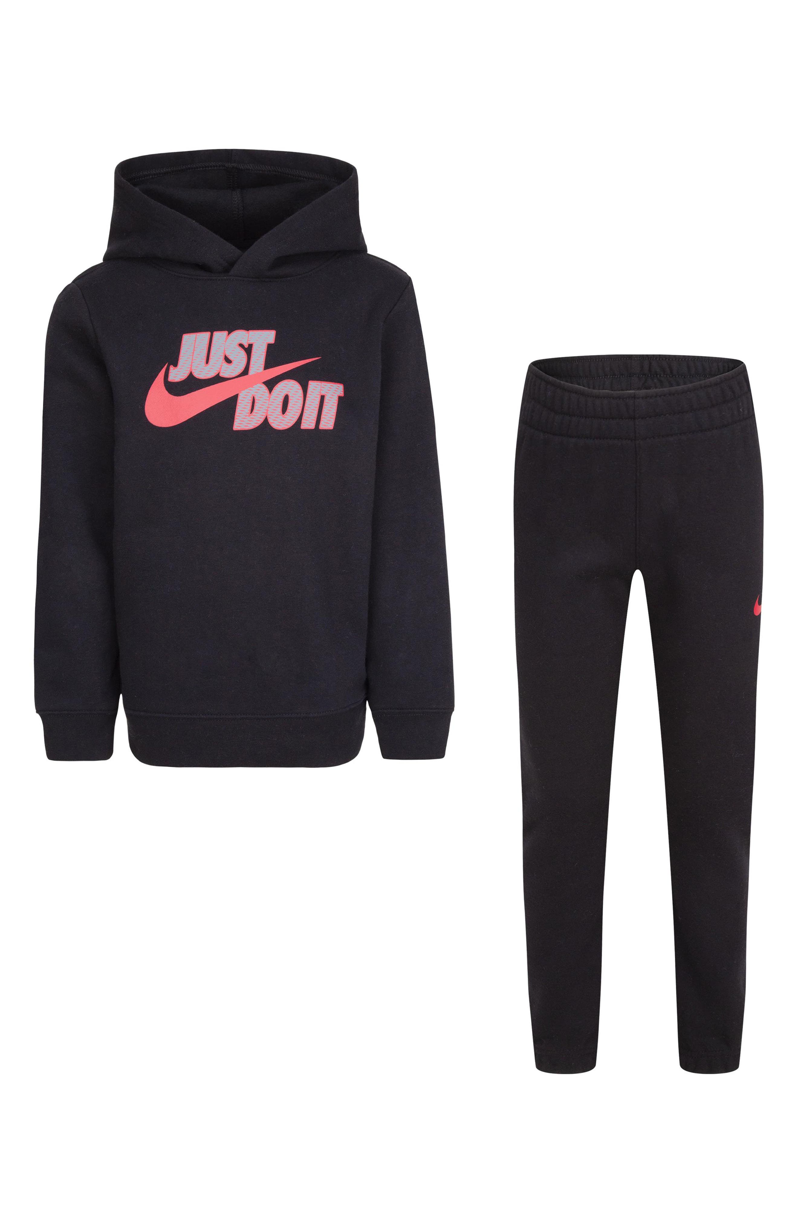 Nike Kids' Just Do It Fleece Hoodie & Pants Set