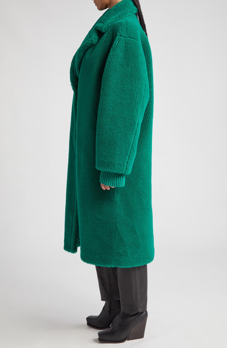 Stand Studio Maria Faux Shearling Coat, Alternate, color, 