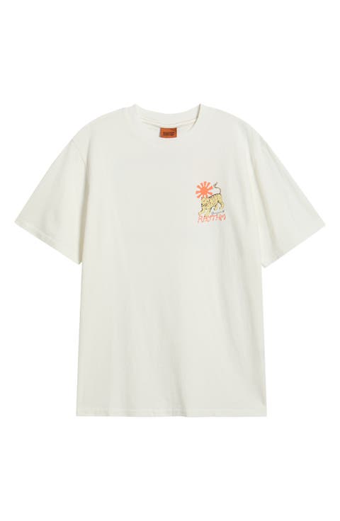 Tiger Vintage Cotton Graphic T-Shirt