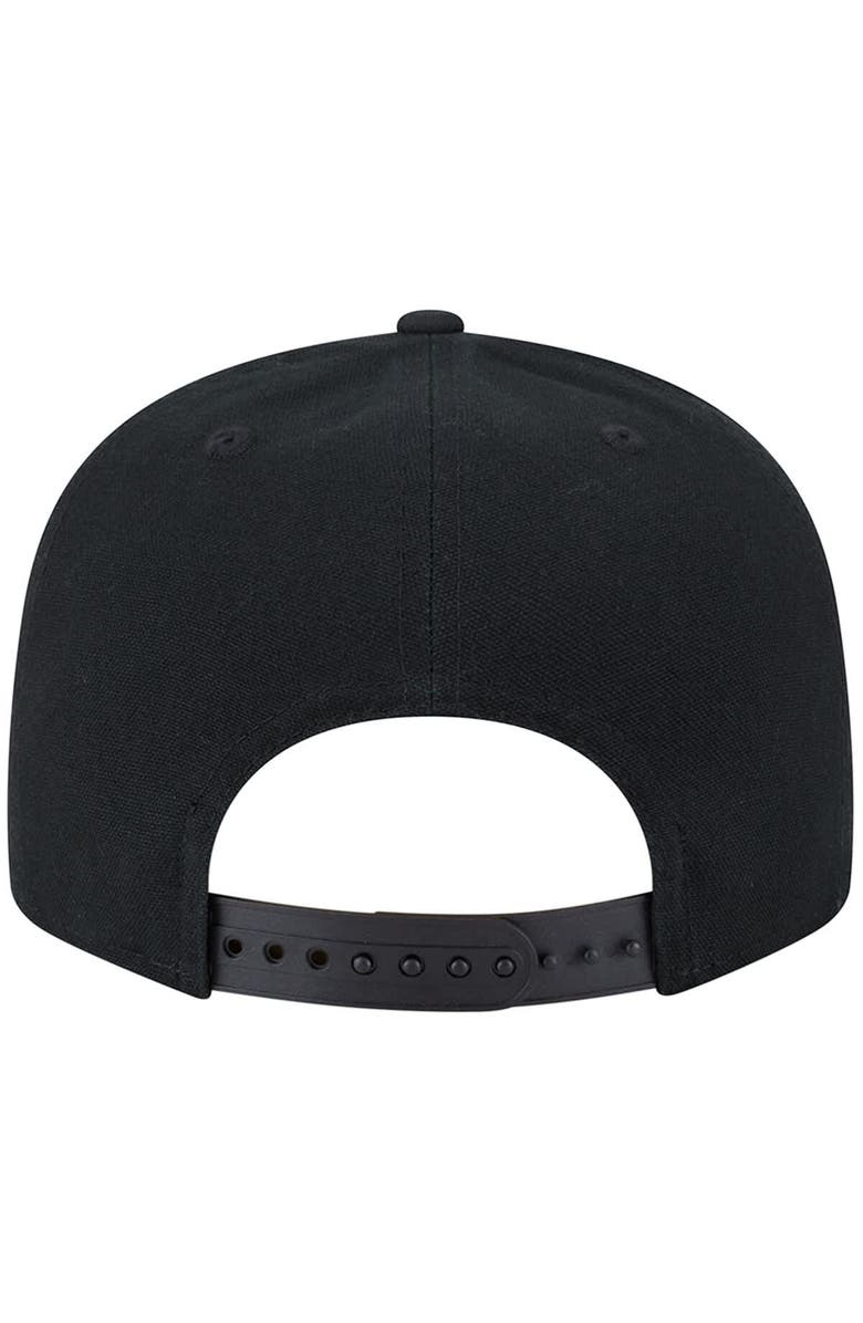 New Era Men's New Era Black Dallas Cowboys Adventure Canvas Split Panel 9FIFTY Snapback Hat, Alternate, color, 