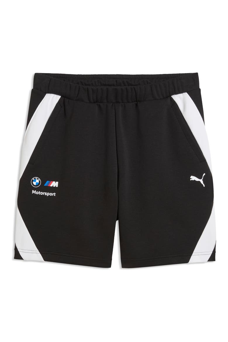 BMW M Motorsport Sweat Shorts, Main, color, PUMA BLACK