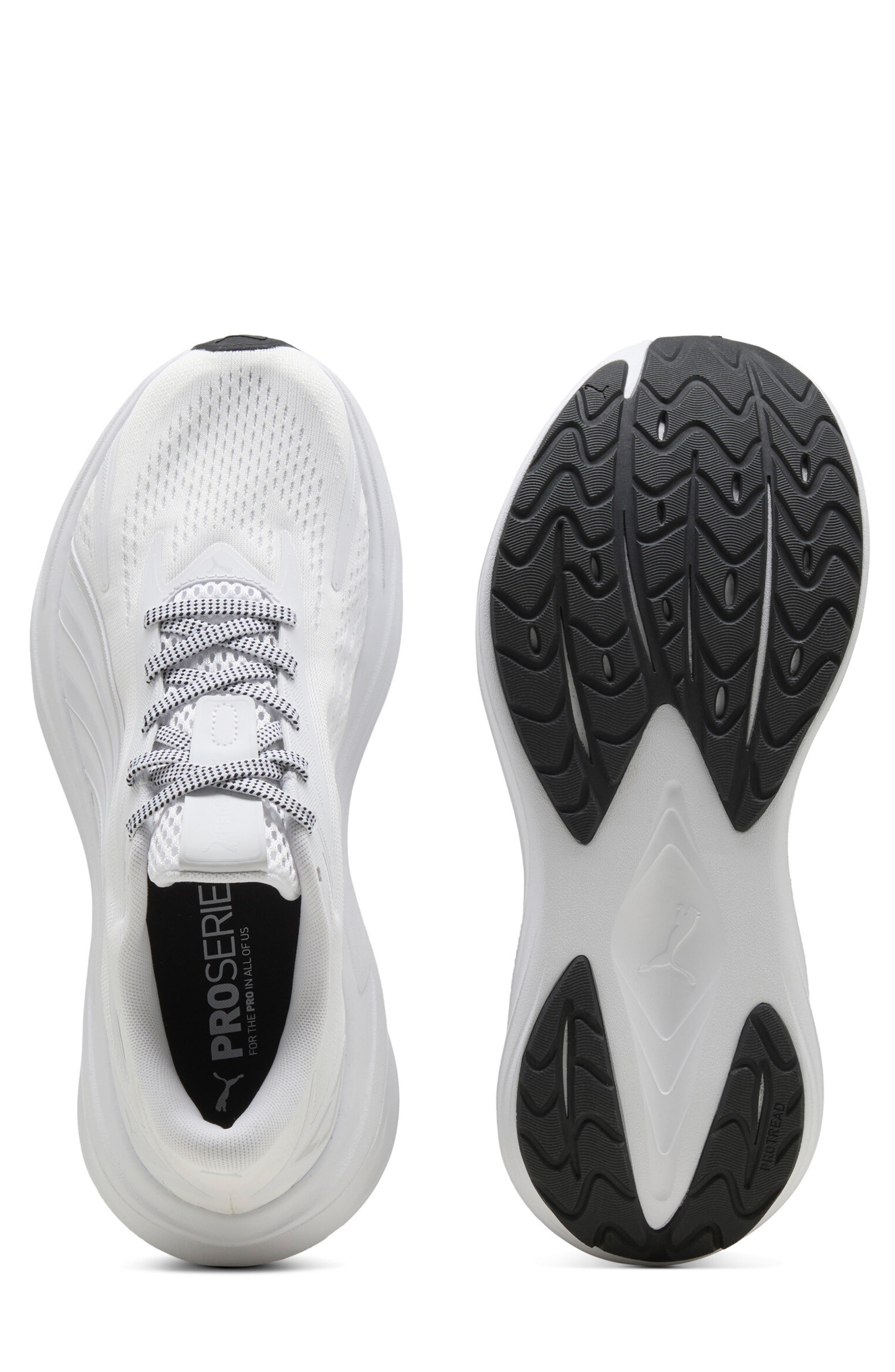 Maxima Pro Running Shoe, Alternate, color, PUMA WHITE/ FEATHER GRAY