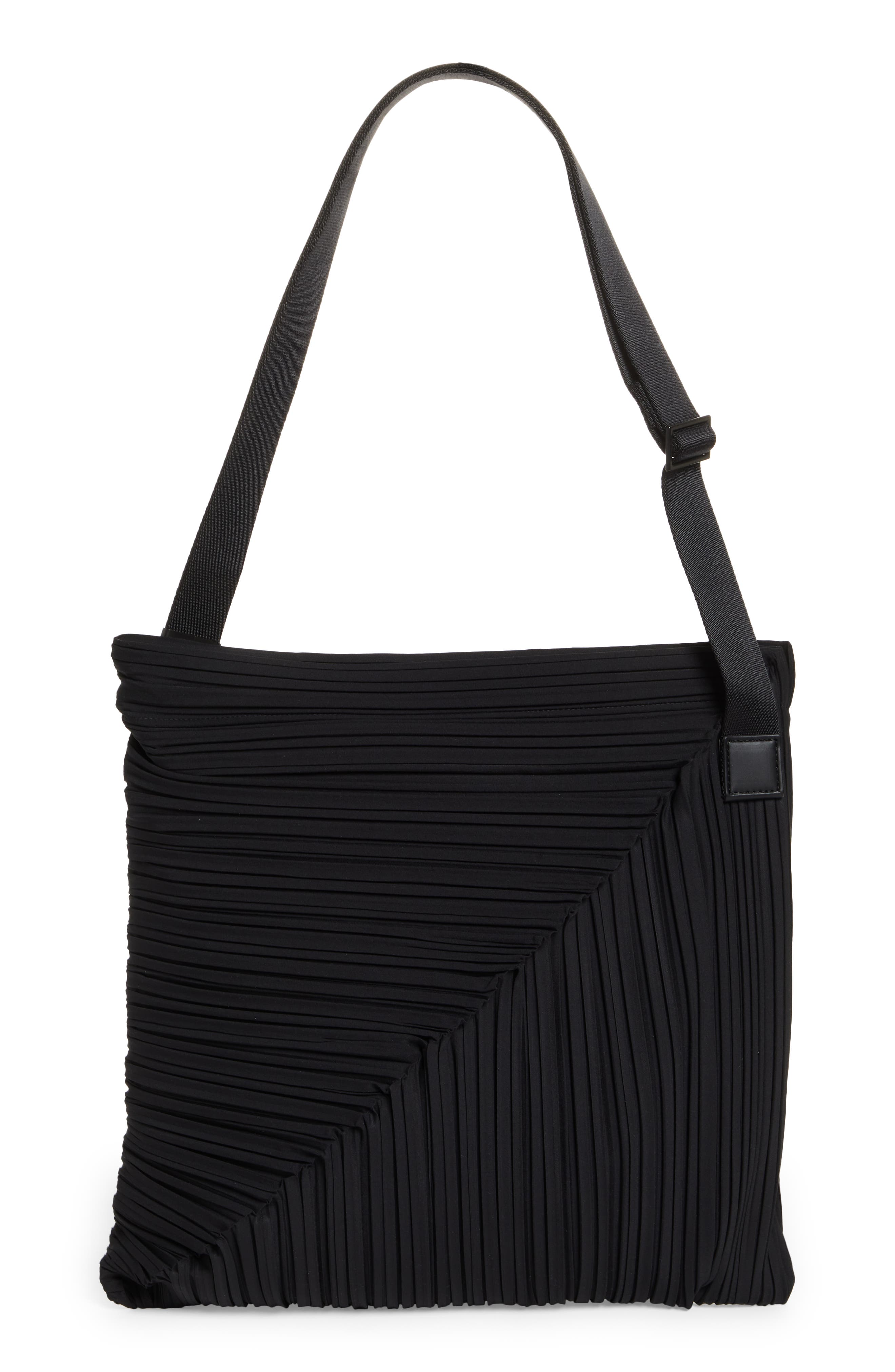 Pleats Please Issey Miyake Diagonal Pleats Bag, Alternate, color, 