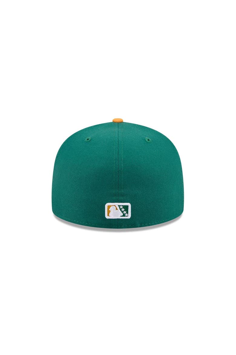 Men's New Era  Green Tulsa Drillers Theme Nights 59FIFTY Fitted Hat, Alternate, color, Green