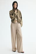 H&M Viscose-blend Drawstring Pants