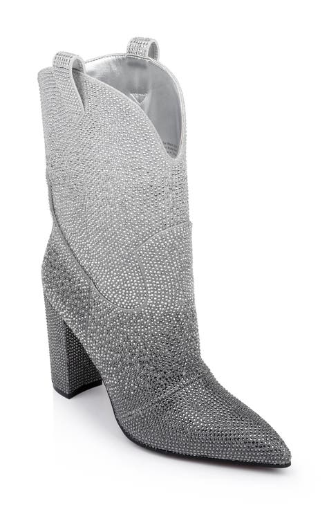 Glitter Ombré Western Boot (Women)