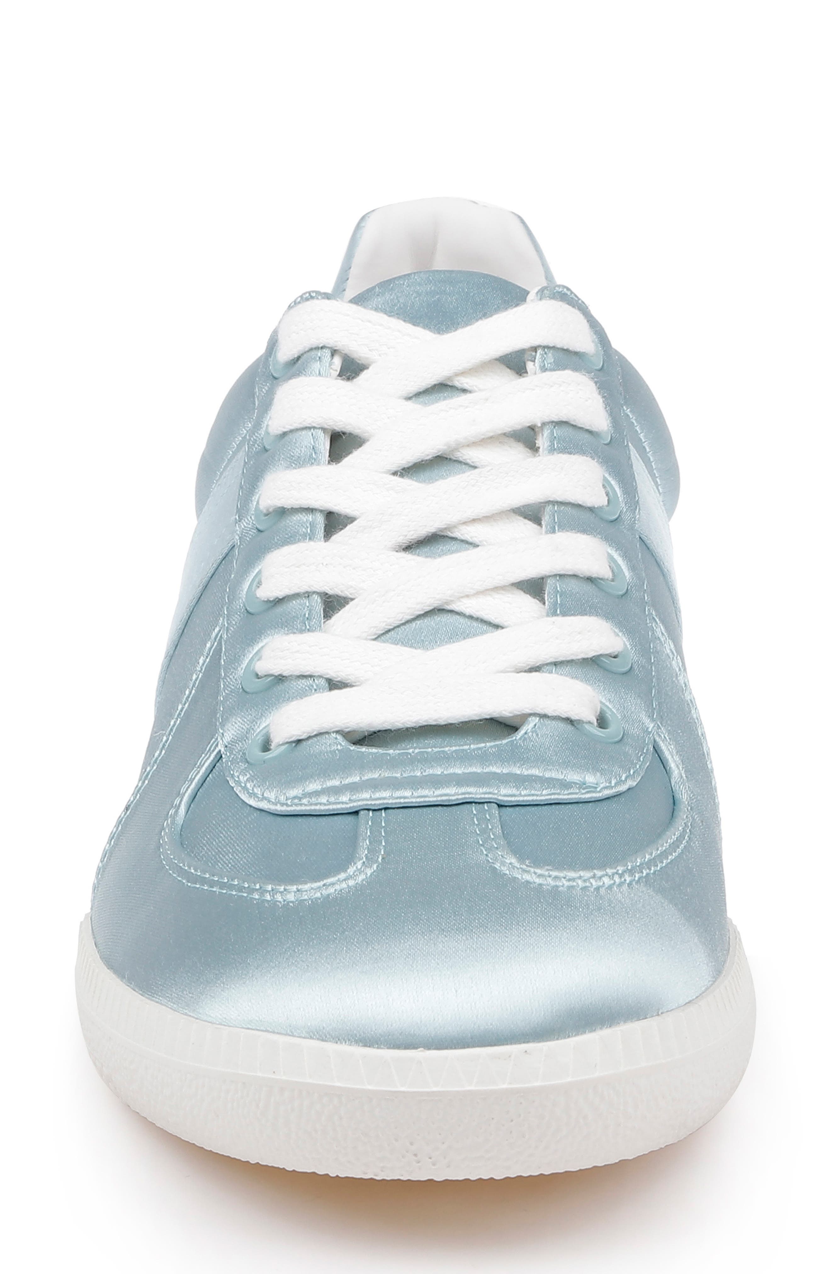 Imara Sneaker, Alternate, color, MIST BLUE SATIN
