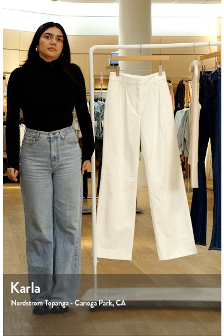The Favorite Pant Pleated Cotton Pants video