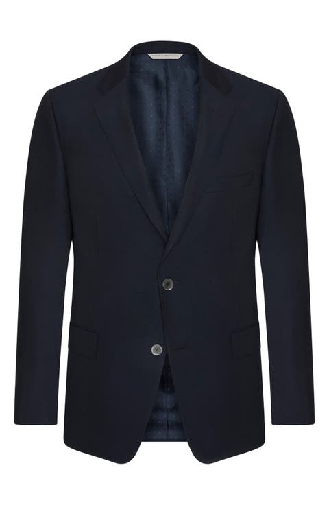 Double Twist Wool Blazer (Regular, Big & Tall)