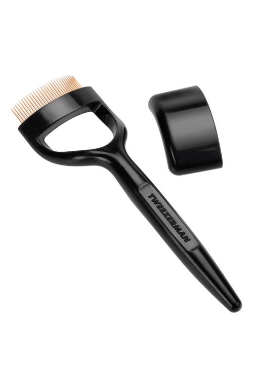 TWEEZERMAN Curl 38 Lashcomb in Black 