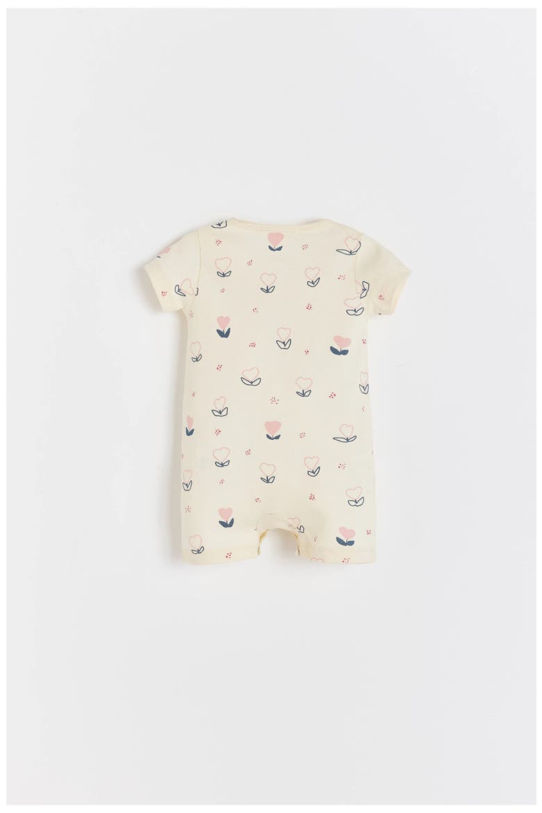 Hearts Coverall for Infant, Alternate, color, OFF-WHITE