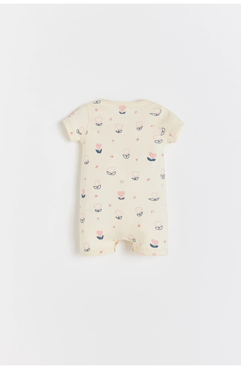 Babycottons Hearts Coverall for Infant, Alternate, color, Off-White