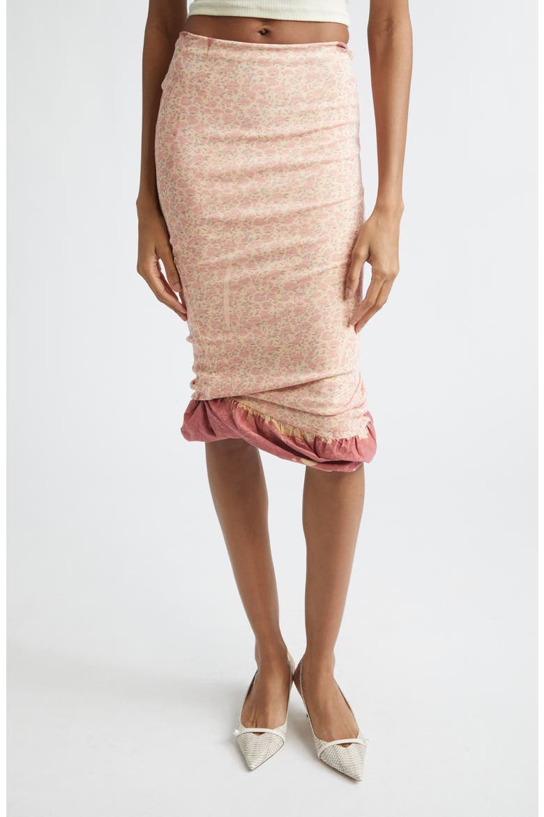 Pale Skirt, Main, color, SCARLET