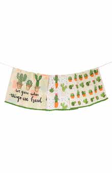 We Grow Cactus Set of 3 Kitchen Towels