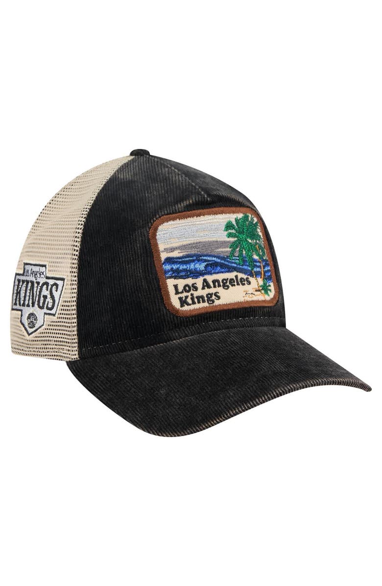 Casquette Snapback Vintage Los Angeles Kings - Marque Sports Specialties, Cordon LNH, Réglable, Laine/coton - Occasion, Style Années 90