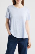 Eileen Fisher Organic Linen Crewneck T-Shirt