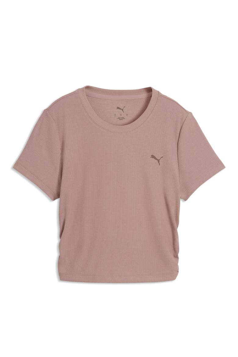 CLOUDSPUN Rib T-Shirt, Alternate, color, SANDSTONE