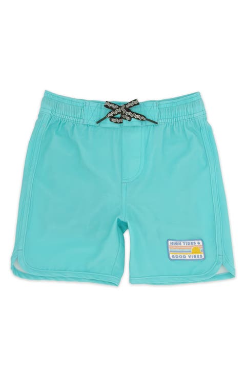 Kids' Scallop Board Shorts (Little Kid)