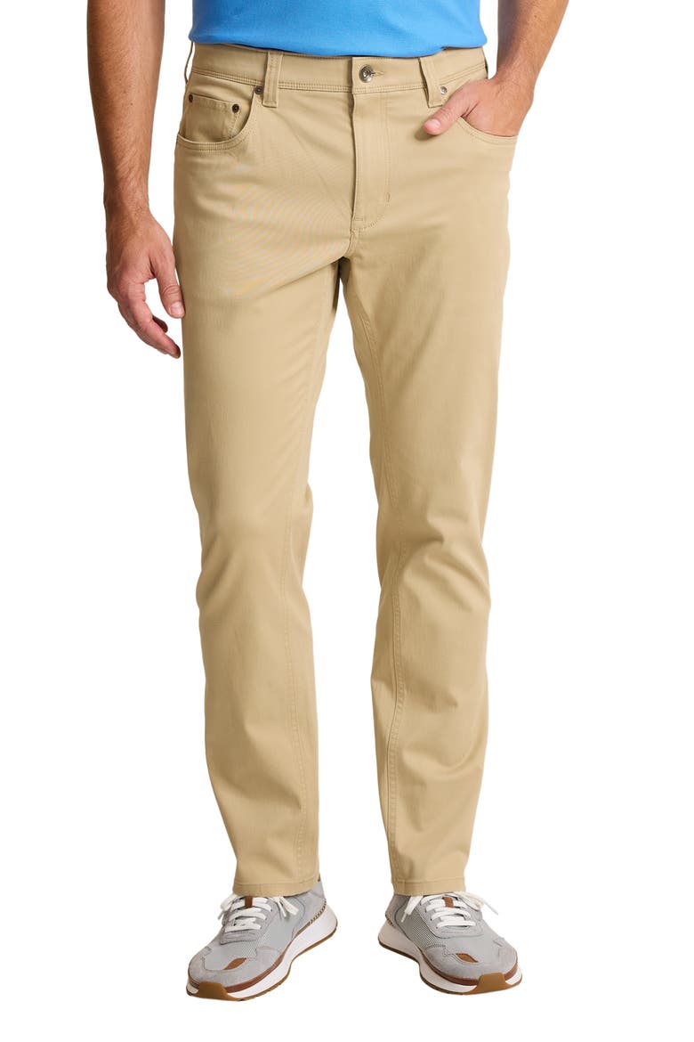 Boracay Island Chino 5-Pocket Pants, Main, color, STONE KHAKI