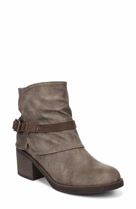 Marta Faux Leather Ankle Bootie
