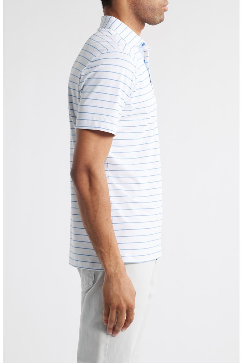 Kerwin Stripe PREP-FORMANCE Golf Polo, Alternate, color, WHITE TIDE