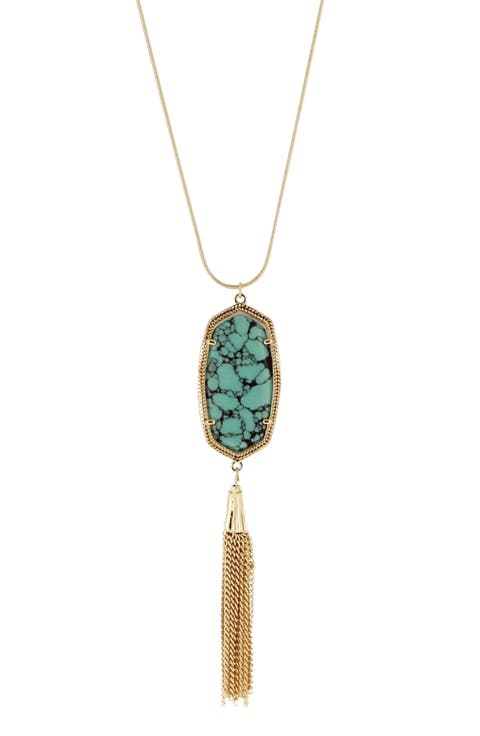 Evie Tassel Pendant Necklace