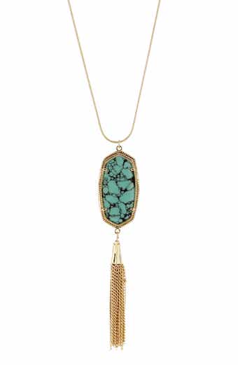 Evie Tassel Pendant Necklace
