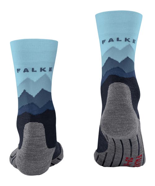 Falke Tk2 Explore Crest Hiking Socks In Blue