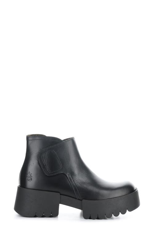 Fly London Endo Platform Bootie In Black