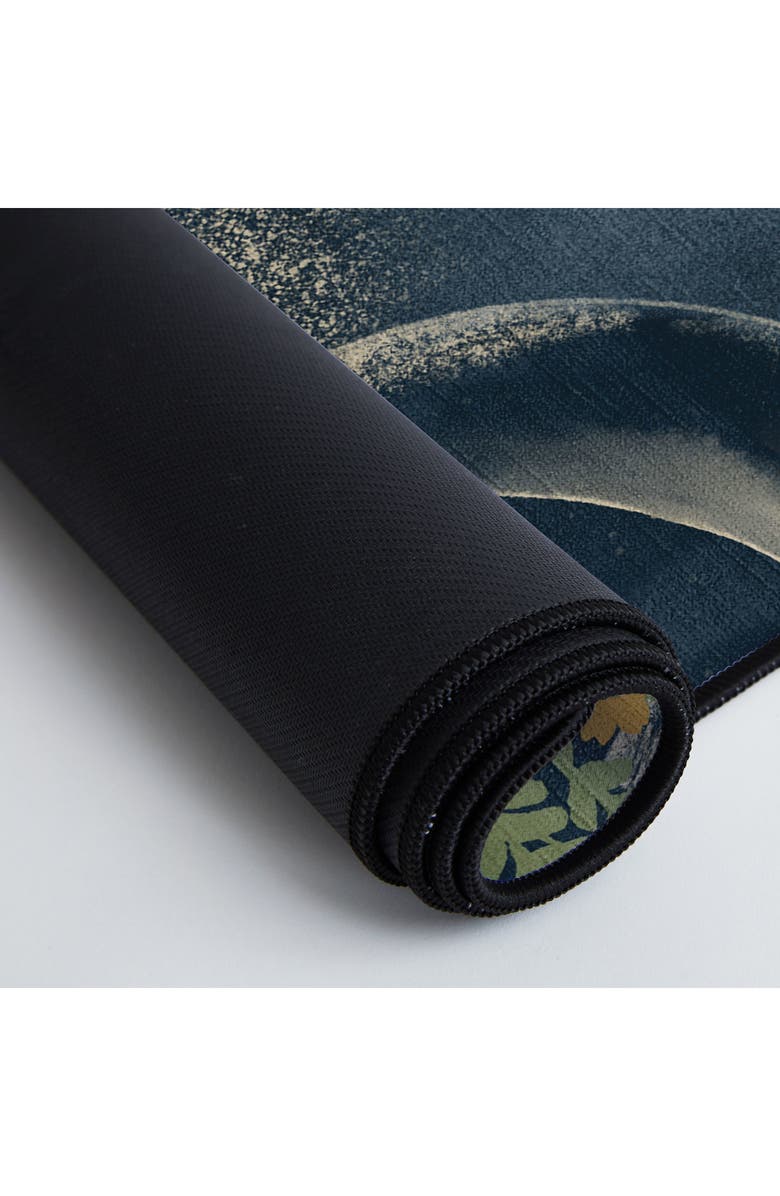 Deny Designs Midnight Forest Desk Mat, Alternate, color, Blue