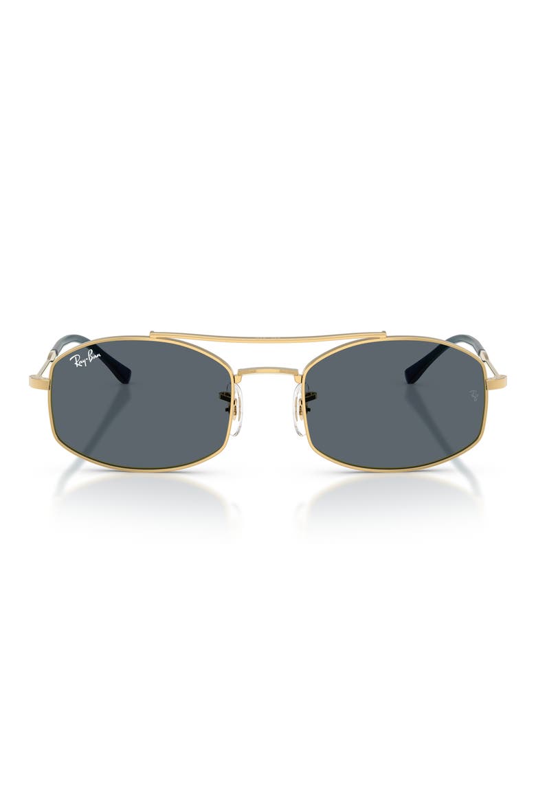 54mm Oval Sunglasses, Main, color, ARISTA / BLUE