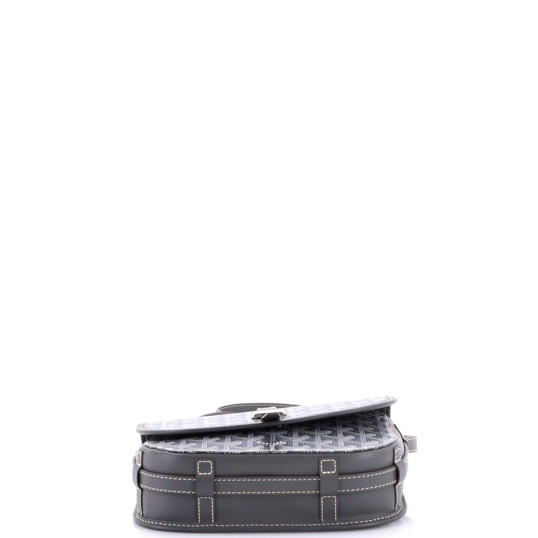 Belvedere II Messenger Bag Coated Canvas PM, Alternate, color, Grey