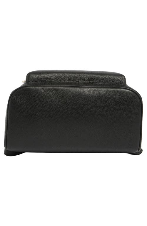 Kate Spade New York Lena Pebbled Leather Dome Backpack In Black