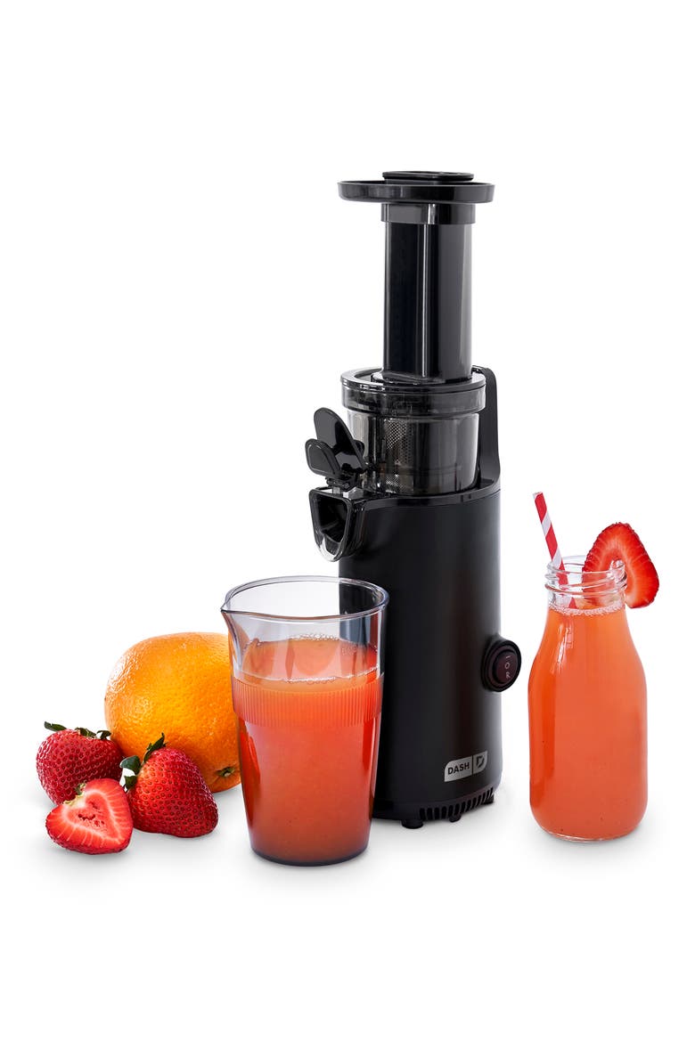 Compact Cold Press Power Juicer, Alternate, color, BLACK
