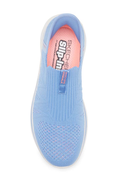 Skechers Go Walk Slip-on Sneaker In Blue