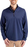 Cutter & Buck Virtue Micro Stripe Quarter Zip Pullover