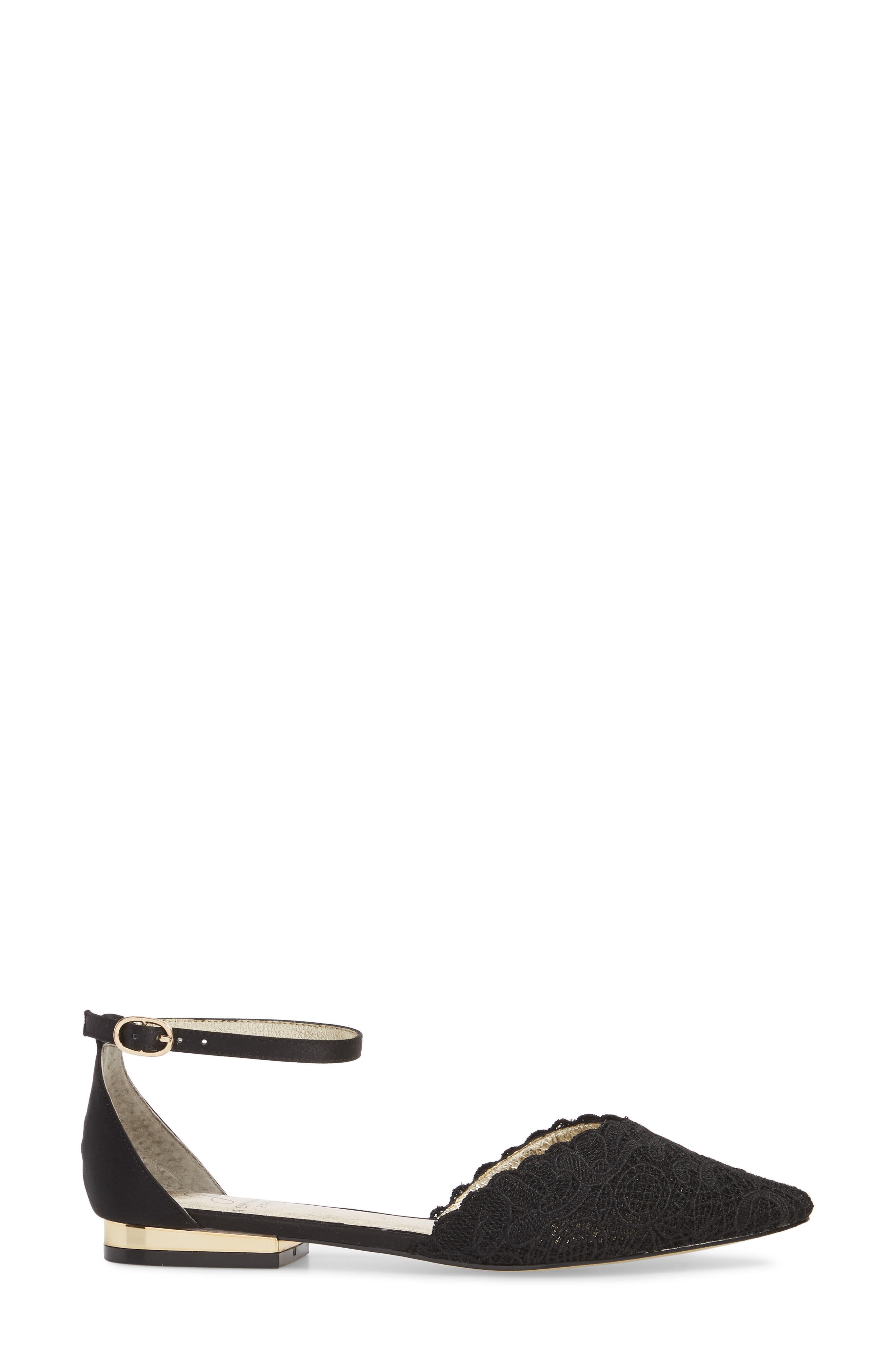 Adrianna Papell Trala Ankle Strap Flat, Alternate, color, 