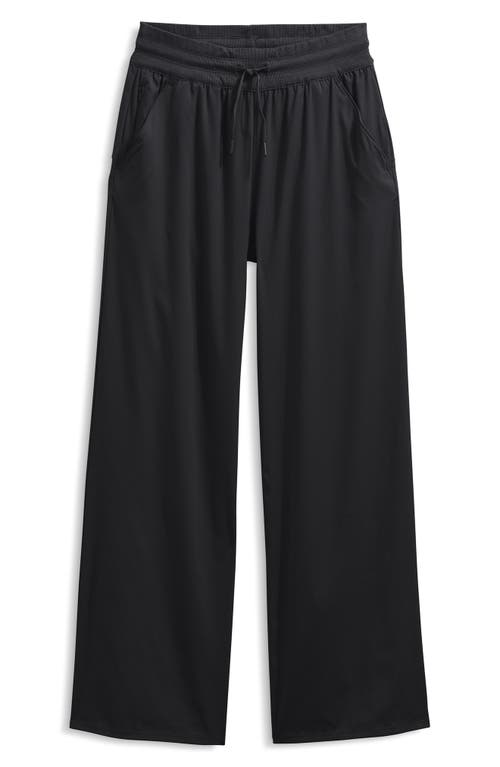 The North Face Aphrodite Arise Wide Leg Pants In Black
