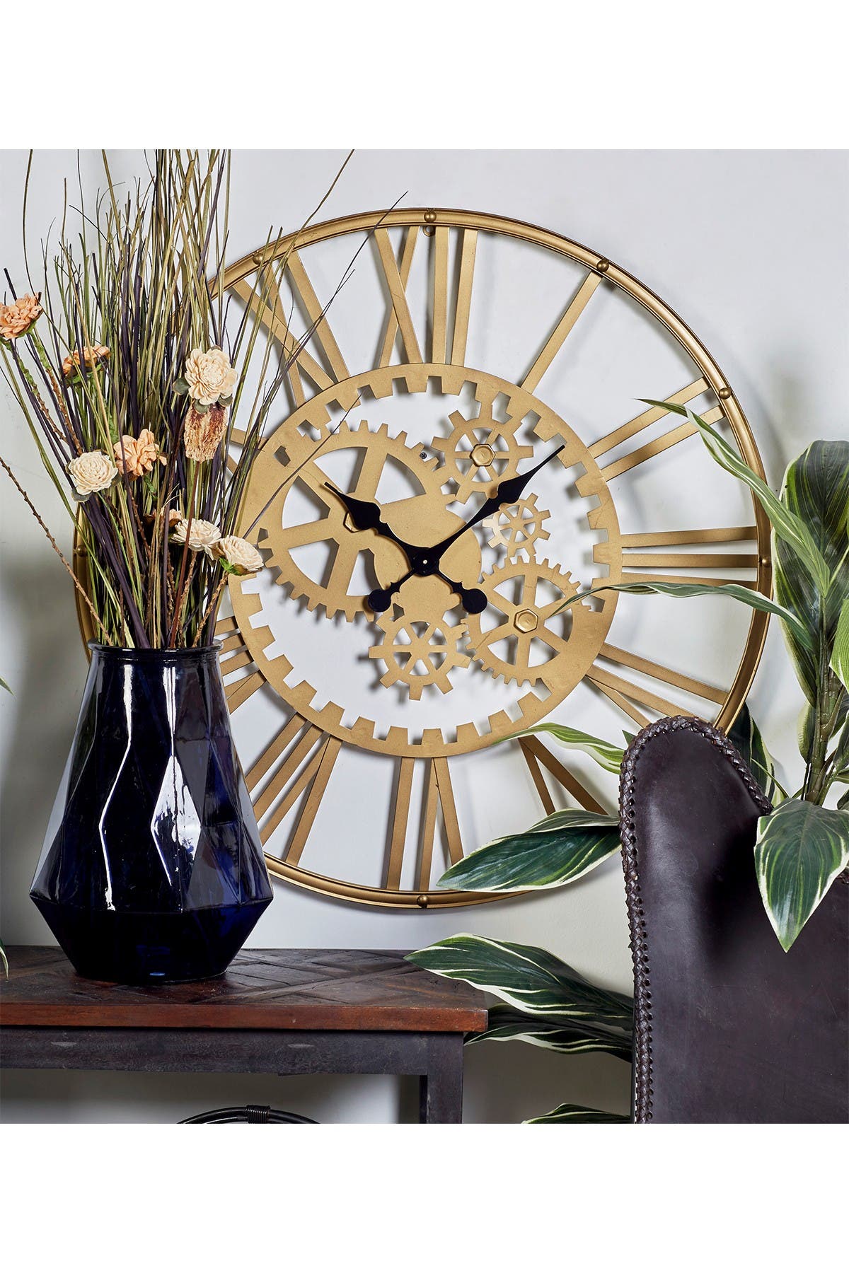 COSMO BY COSMOPOLITAN Metal Gear Wall Clock - 32
