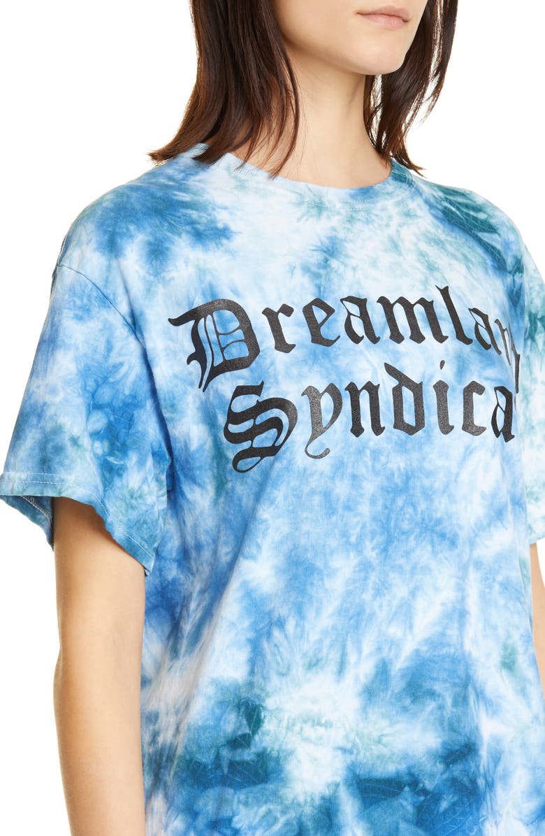 Dreamland Syndicate Ocean Tie Dye Tee, Alternate, color, 